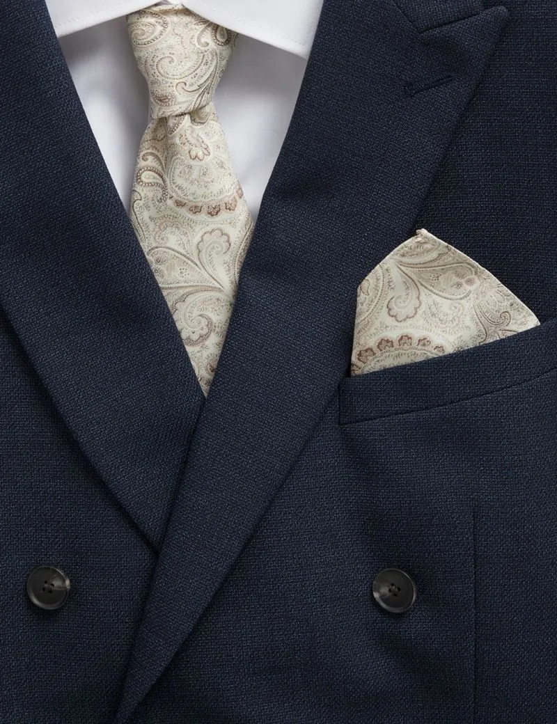 Paisley Tie & Pocket Square Set