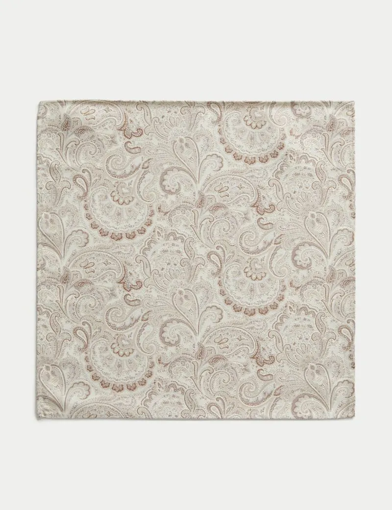 Paisley Tie & Pocket Square Set