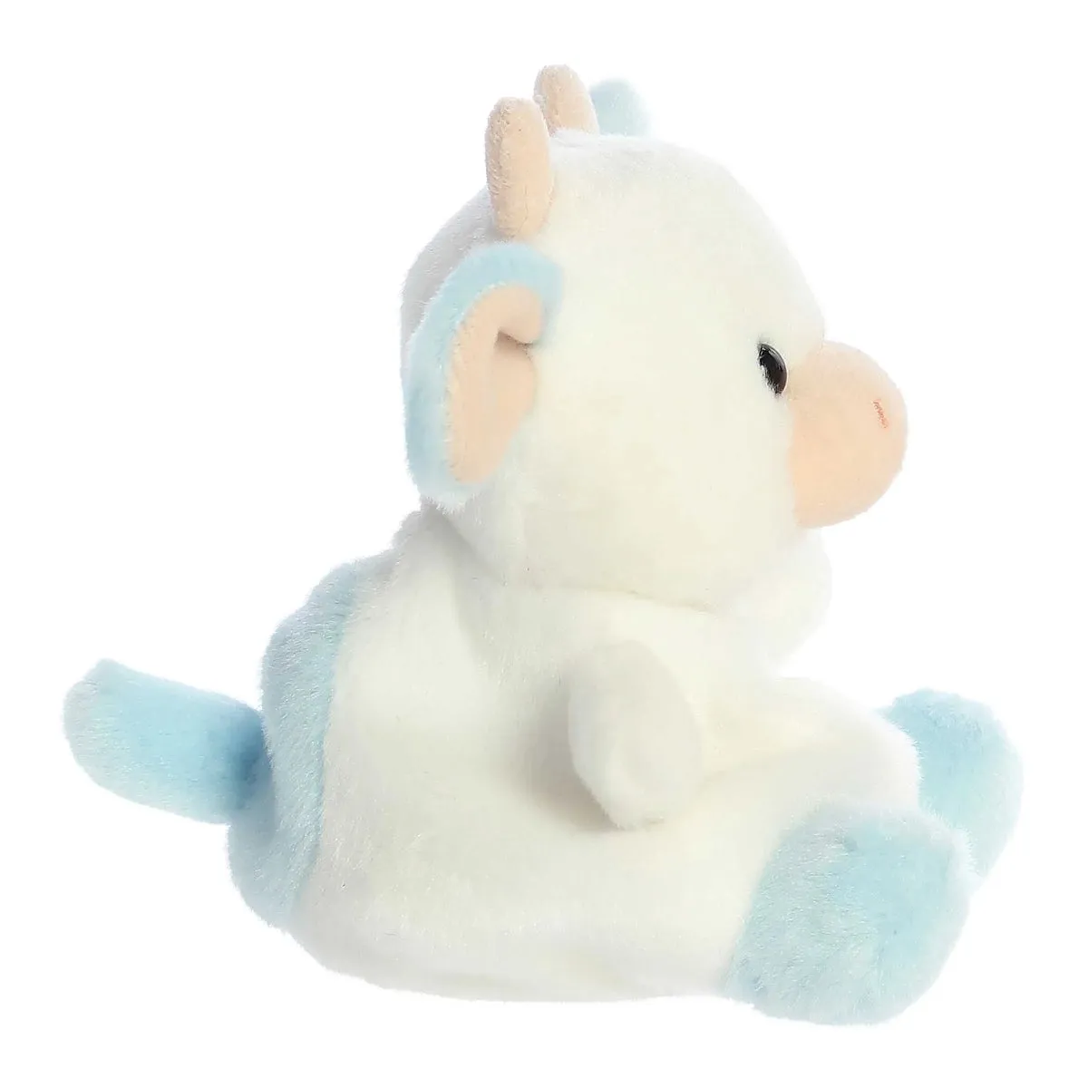 Palm Pals 5 Inch Skyla Blueberry Cow Plush Toy