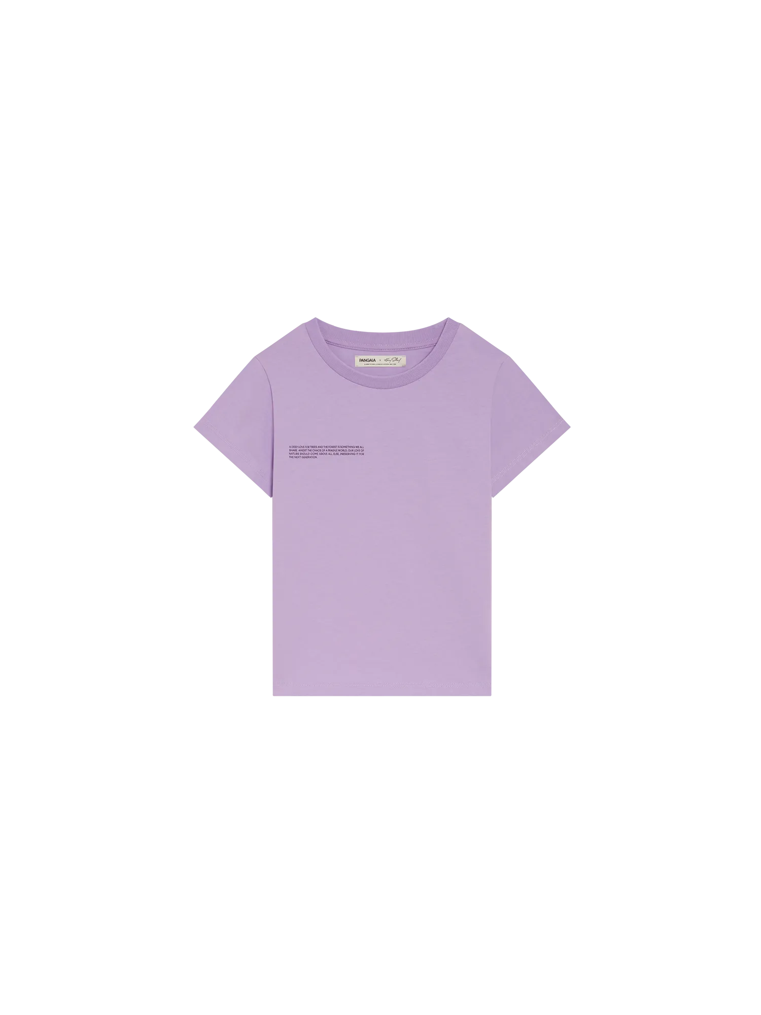 PANGAIA x Kenny Scharf Kids' 365 T-Shirt—orchid purple