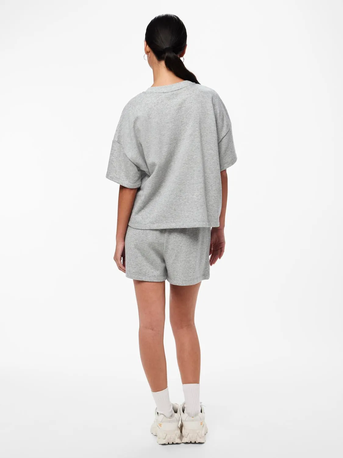 PCCHILLI Sweatshirt - Light Grey Melange