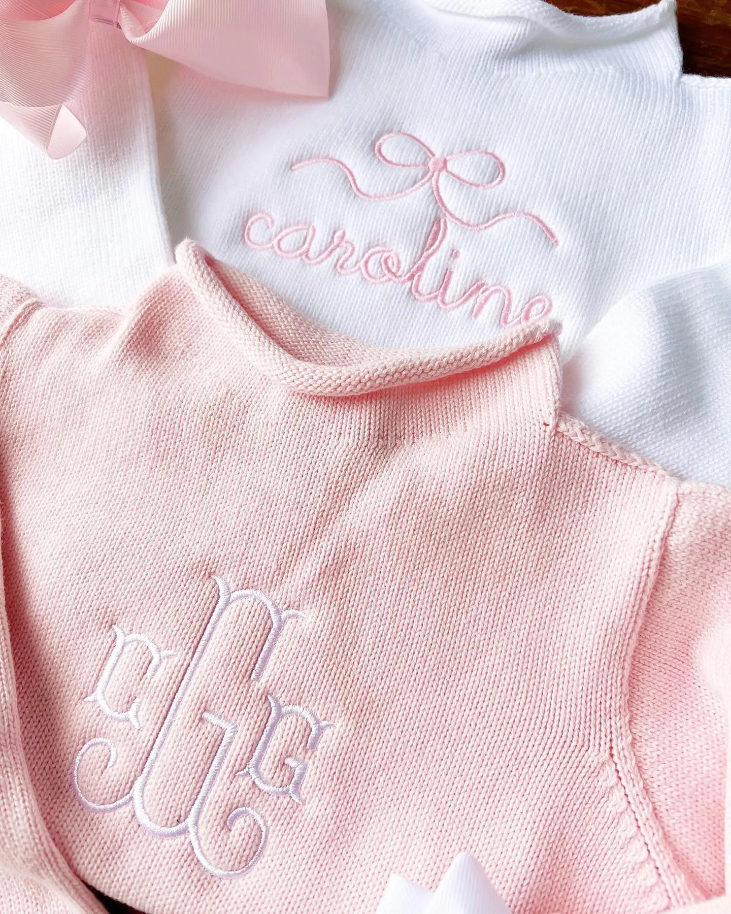 Personalized Children's Cotton Rollneck Sweater