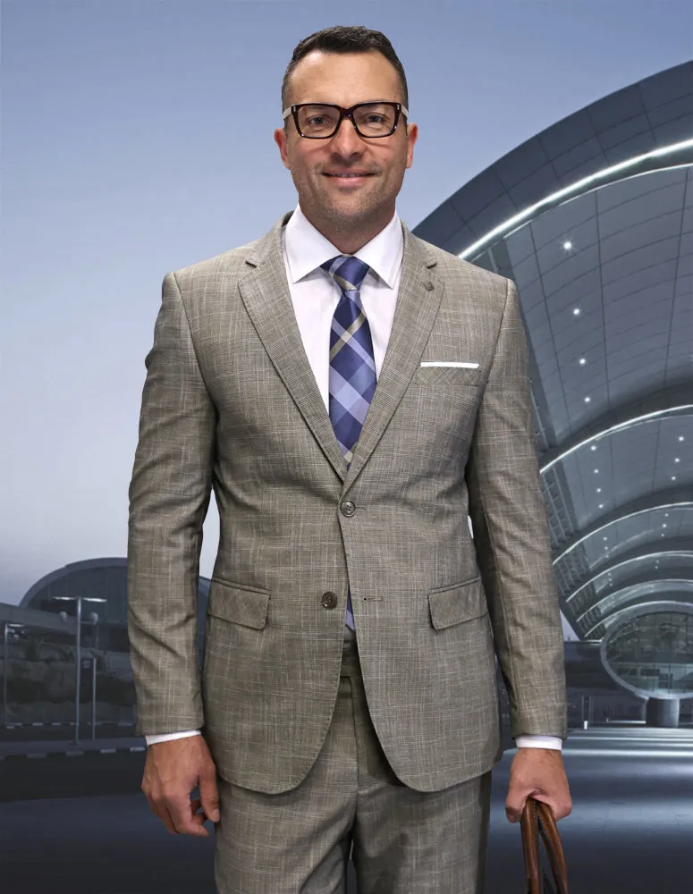 PRITCHARD 2 PC TAN MODERN FIT SUIT