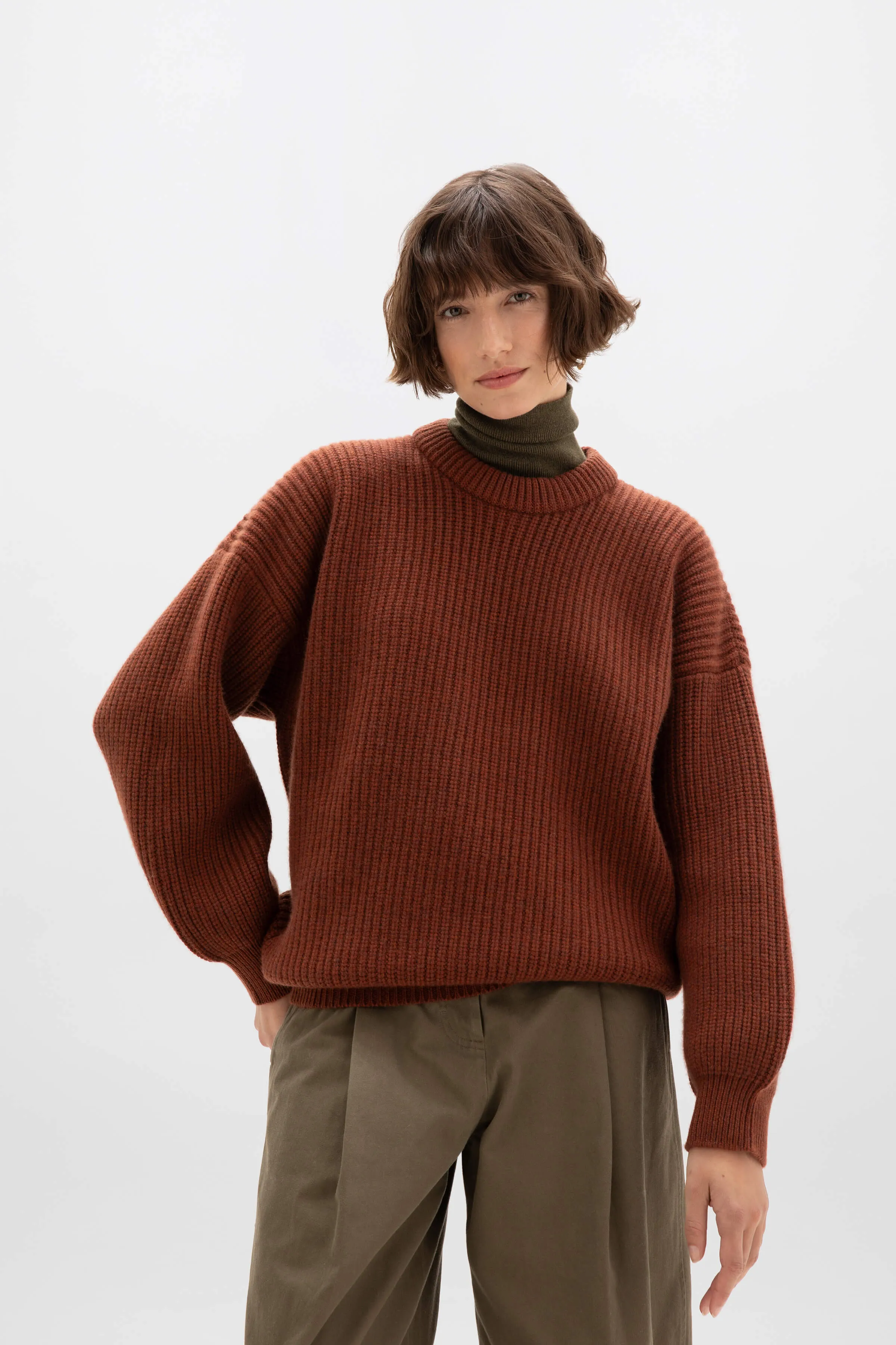 Ribbed Cashmere Jumper