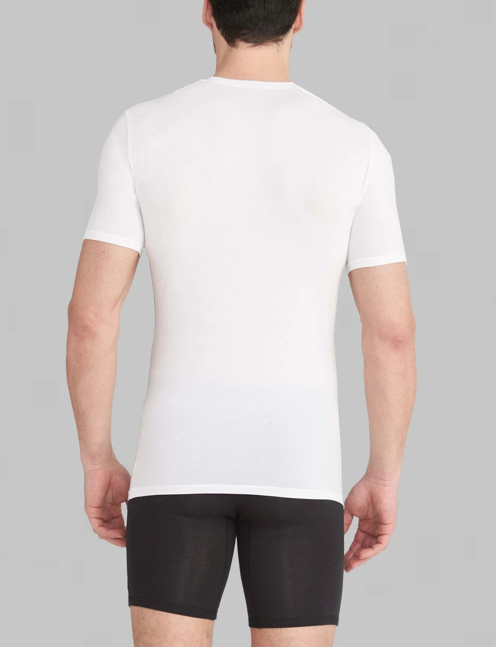 Second Skin High V-Neck Stay-Tucked Undershirt
