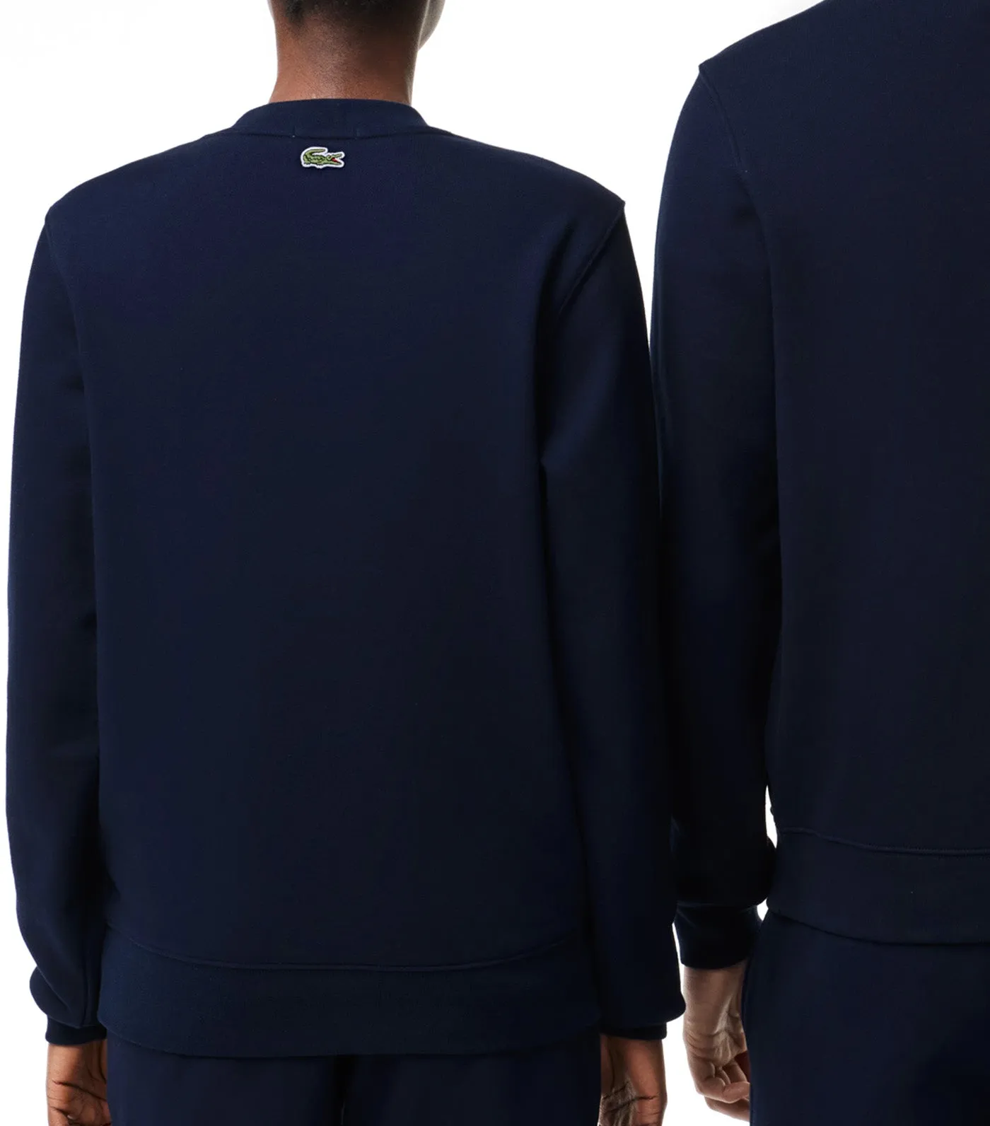 Signature Print Jogger Sweatshirt Navy Blue