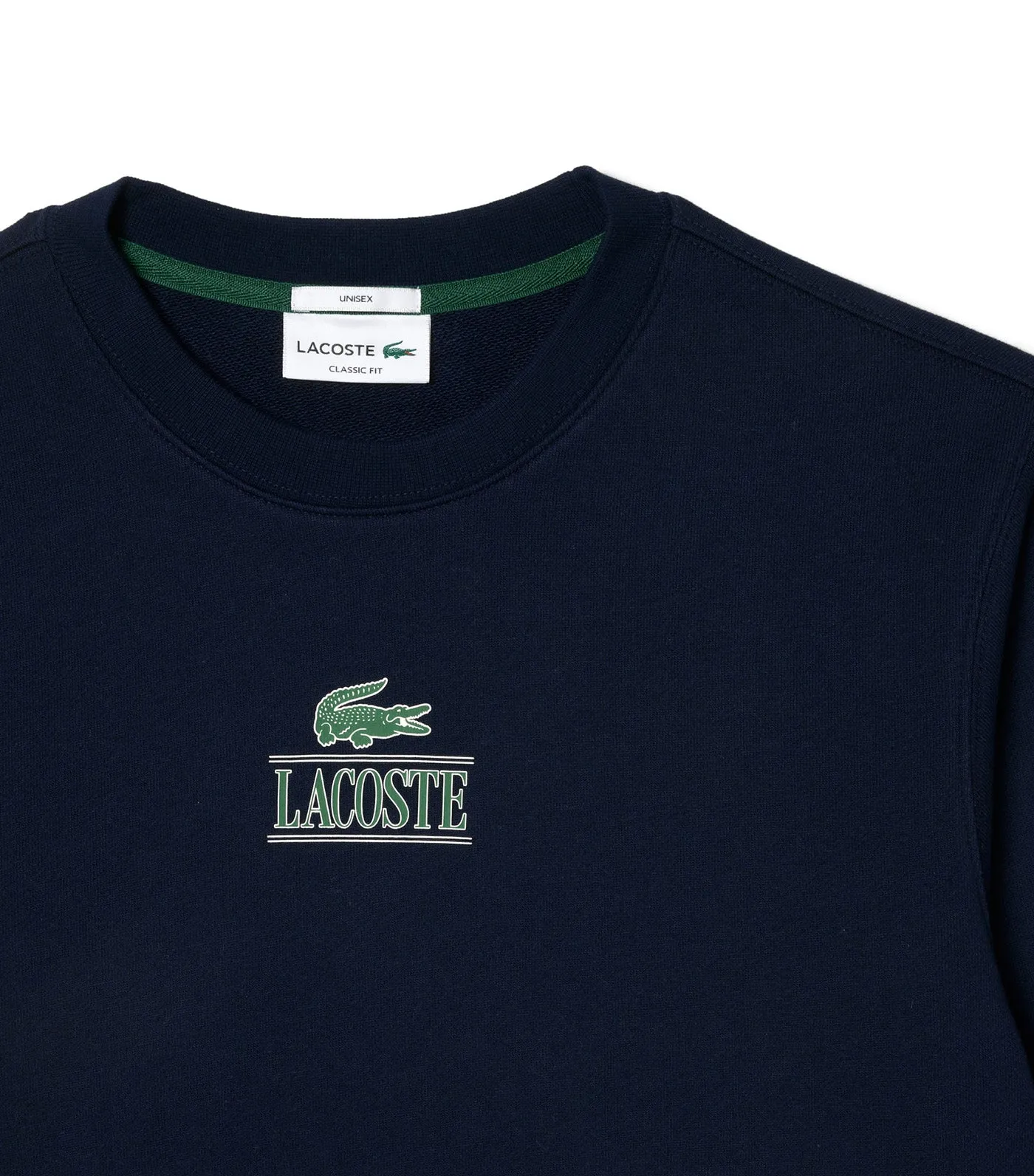 Signature Print Jogger Sweatshirt Navy Blue
