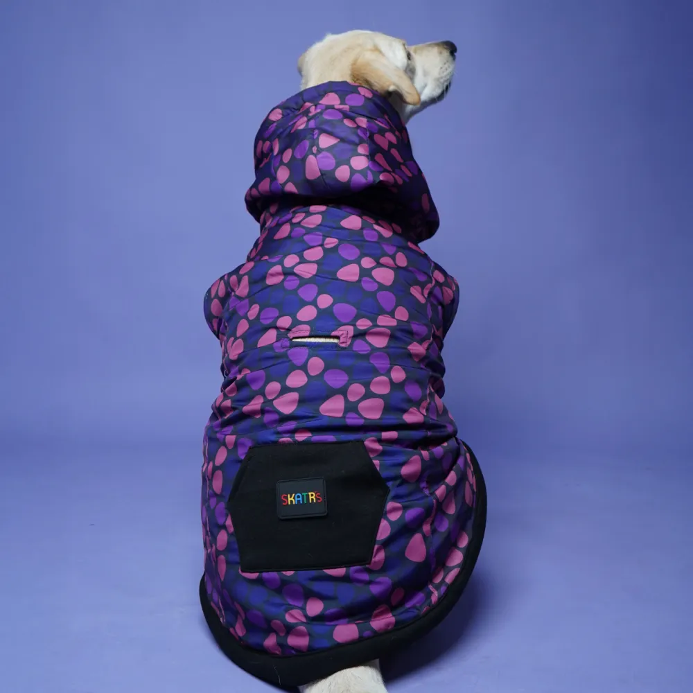 Skatrs Pebble Trio Hoodie for Cats & Dogs (Pink)