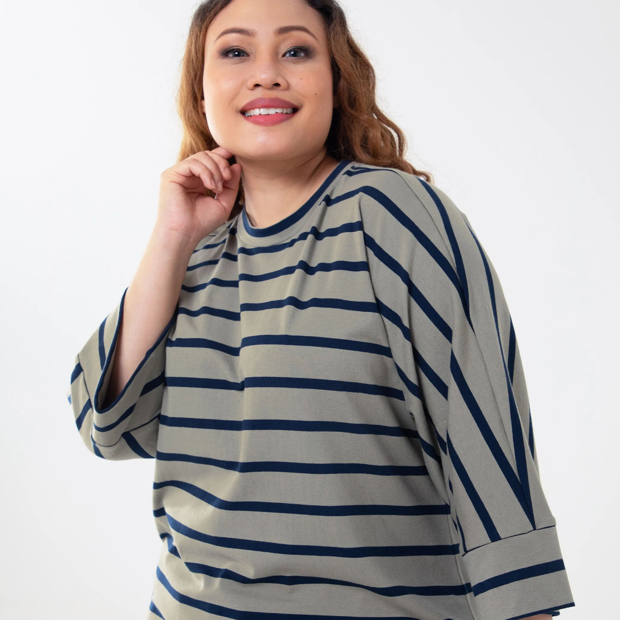 Three Quarter Sleeve Dolman Tee