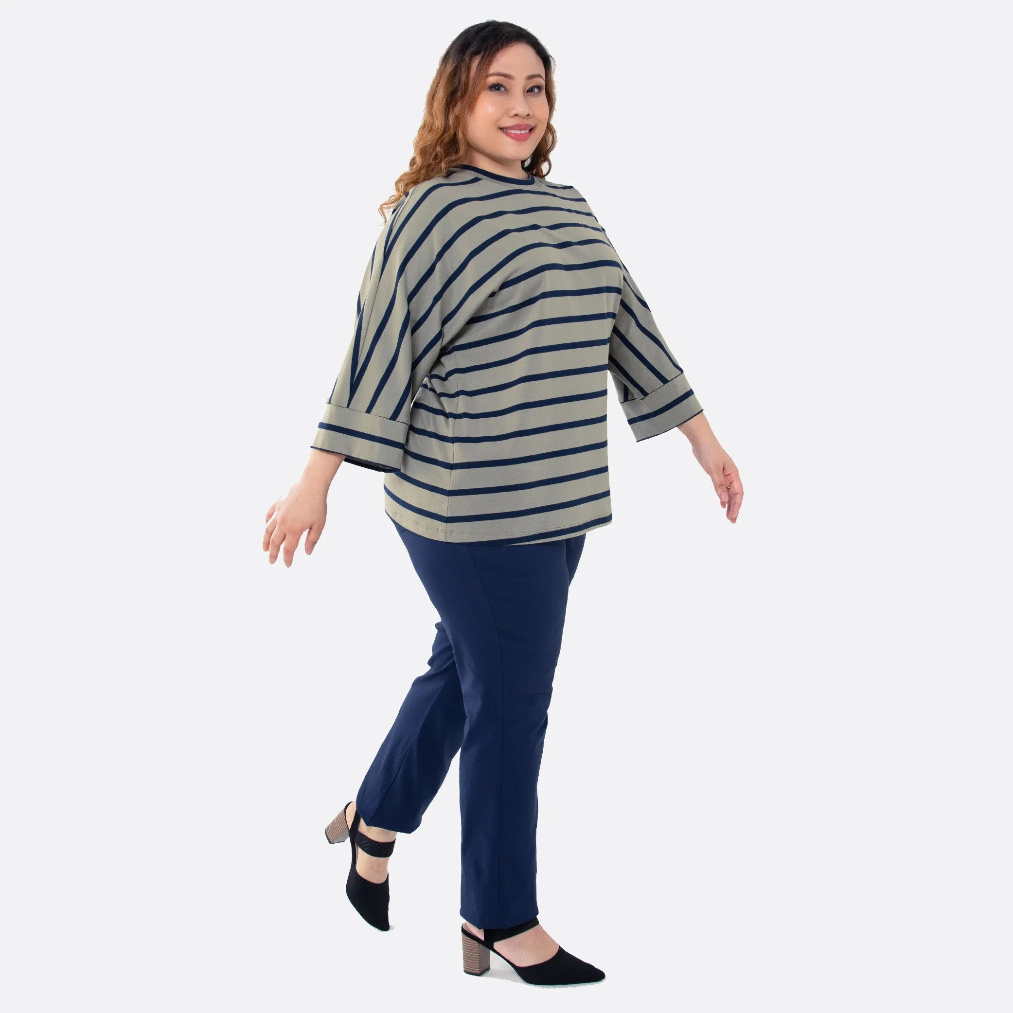 Three Quarter Sleeve Dolman Tee