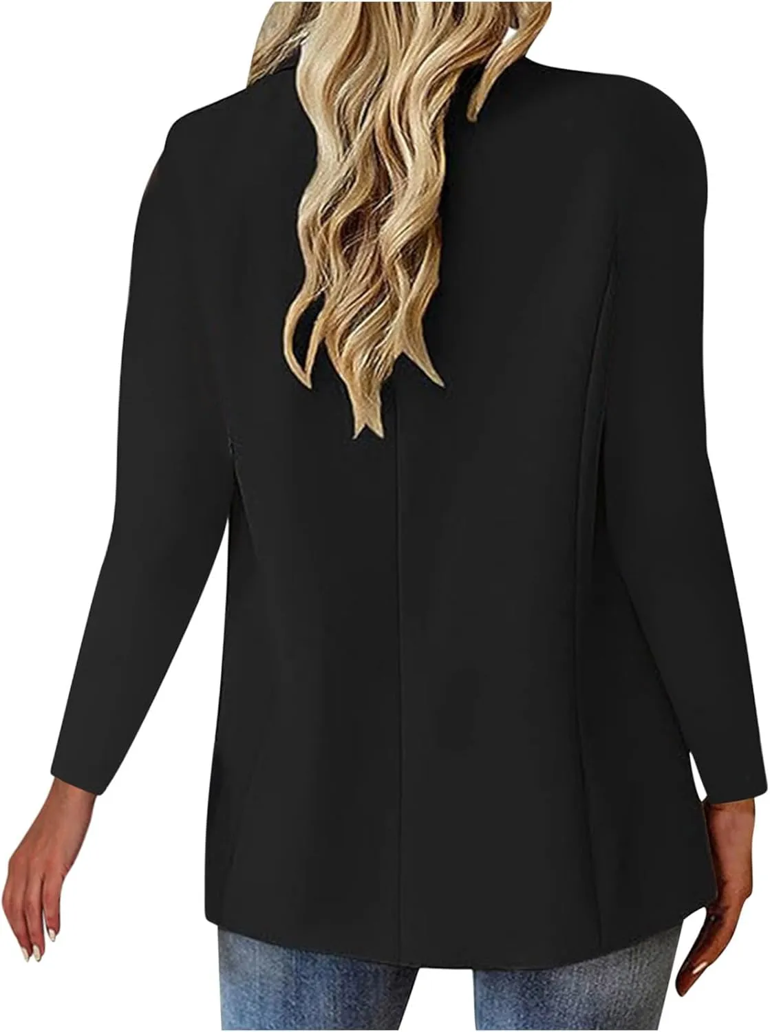 Womens Blazers for Work Casual Long Sleeve Business Office Jackets Cardigan Trendy Spring Fashion Blazer